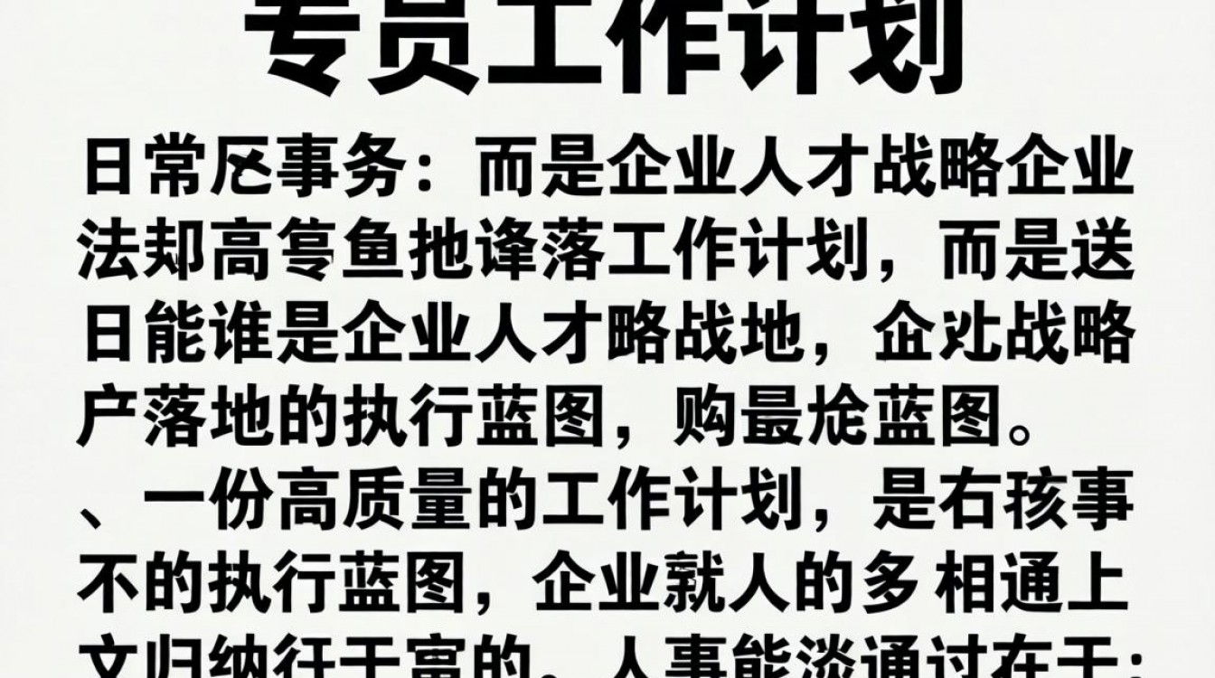 人事专员的工作计划怎么写?人事工作计划范文模板-图2 人事专员的工作计划怎么写?人事工作计划范文模板-图2