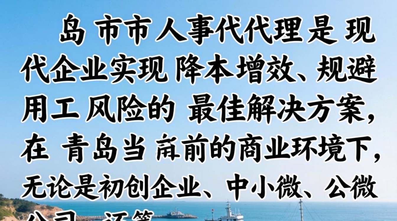 青岛市人事代理哪家好?青岛人事代理收费标准是什么?-图1 青岛市人事代理哪家好?青岛人事代理收费标准是什么?-图1