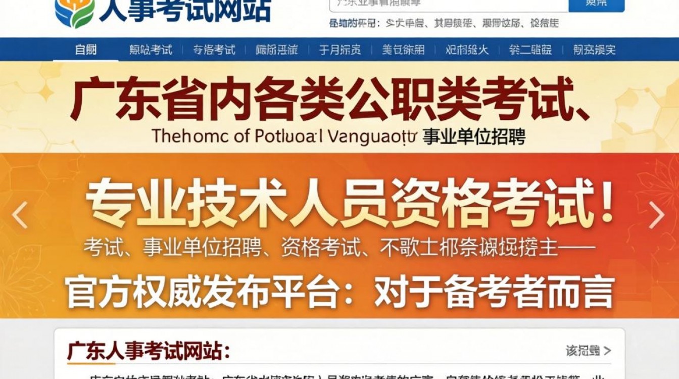 广东人事考试网站是哪个?广东人事考试网官网入口在哪找-图1 广东人事考试网站是哪个?广东人事考试网官网入口在哪找-图1