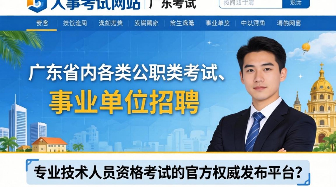 广东人事考试网站是哪个?广东人事考试网官网入口在哪找-图2 广东人事考试网站是哪个?广东人事考试网官网入口在哪找-图2