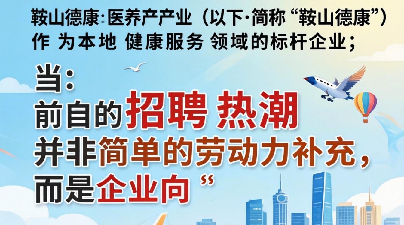 鞍山德康招聘信息在哪里看,鞍山德康待遇怎么样?-图1 鞍山德康招聘信息在哪里看,鞍山德康待遇怎么样?-图1