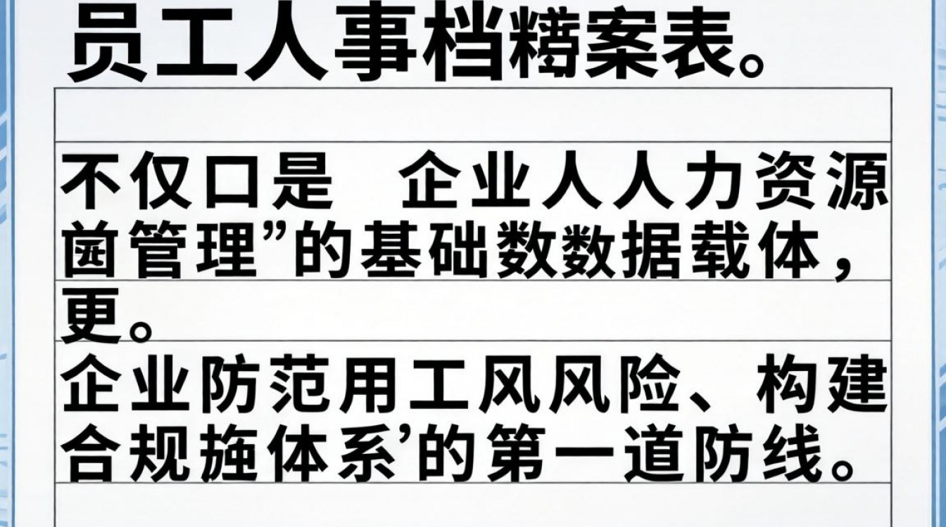 员工人事档案表怎么填?员工人事档案表模板下载-图3 员工人事档案表怎么填?员工人事档案表模板下载-图3