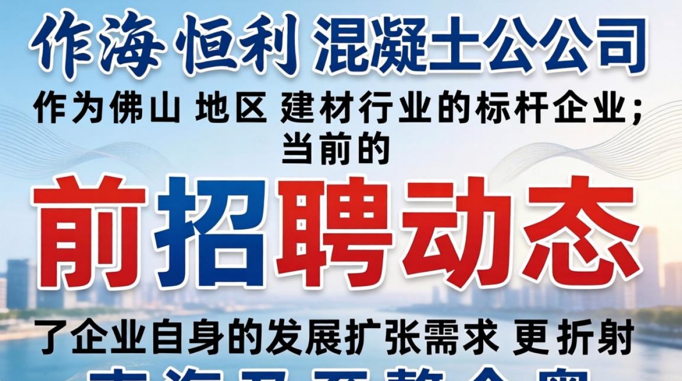 南海恒利混凝土公司招聘吗?南海恒利混凝土公司最新招聘信息待遇怎么样?-图3 南海恒利混凝土公司招聘吗?南海恒利混凝土公司最新招聘信息待遇怎么样?-图3