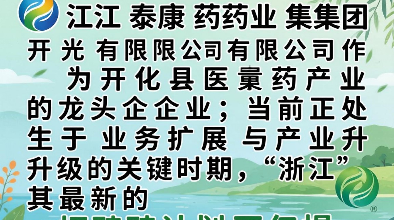 开化泰康药业招聘最新消息,开化泰康药业招什么岗位?-图2 开化泰康药业招聘最新消息,开化泰康药业招什么岗位?-图2