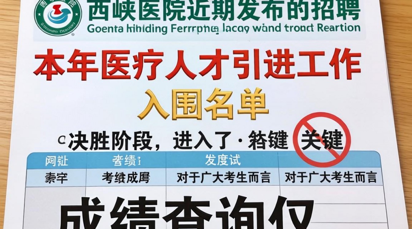 西峡医院招聘成绩什么时候出?西峡医院招聘成绩查询入口-图2 西峡医院招聘成绩什么时候出?西峡医院招聘成绩查询入口-图2