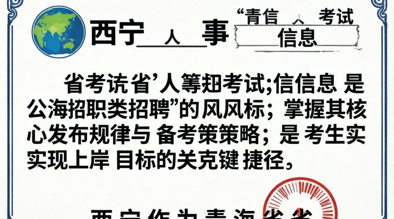 西宁人事考试信息官网在哪？2024报名时间及入口-图3