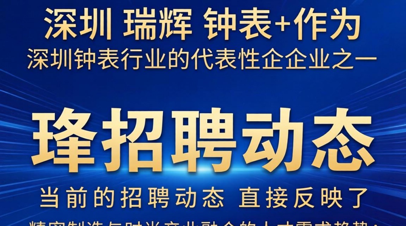 深圳瑞辉钟表招聘信息在哪看，深圳瑞辉钟表待遇怎么样-图1