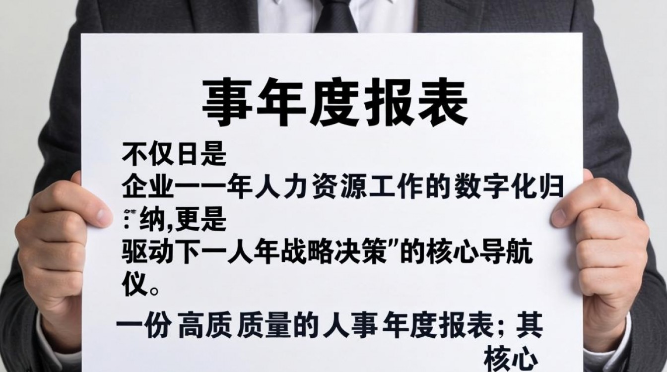 人事年度报表怎么做？人事年度报表模板免费下载-图1