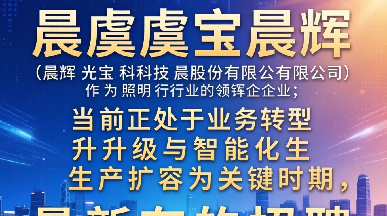 上虞晨辉最新招聘信息在哪看,上虞晨辉待遇怎么样?-图1 上虞晨辉最新招聘信息在哪看,上虞晨辉待遇怎么样?-图1