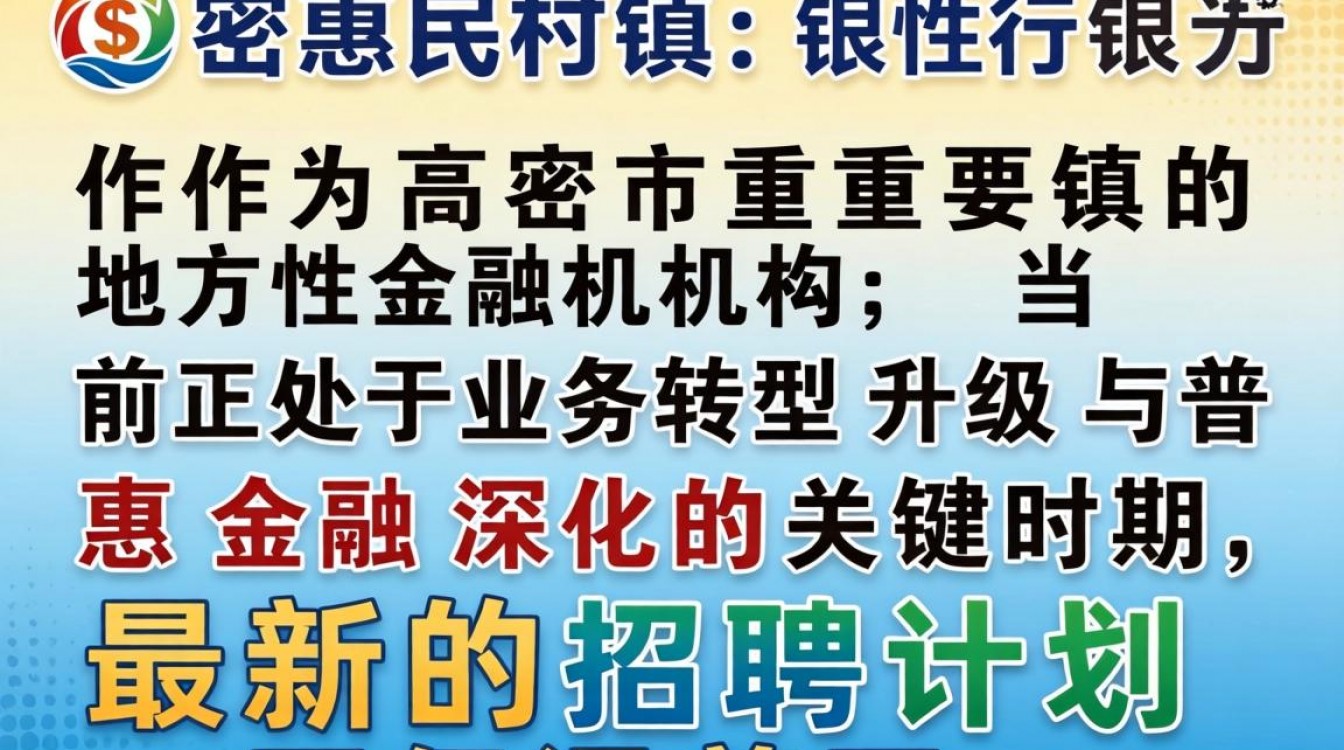 高密惠民村镇银行招聘,高密惠民村镇银行招聘信息在哪里看?-图2 高密惠民村镇银行招聘,高密惠民村镇银行招聘信息在哪里看?-图2