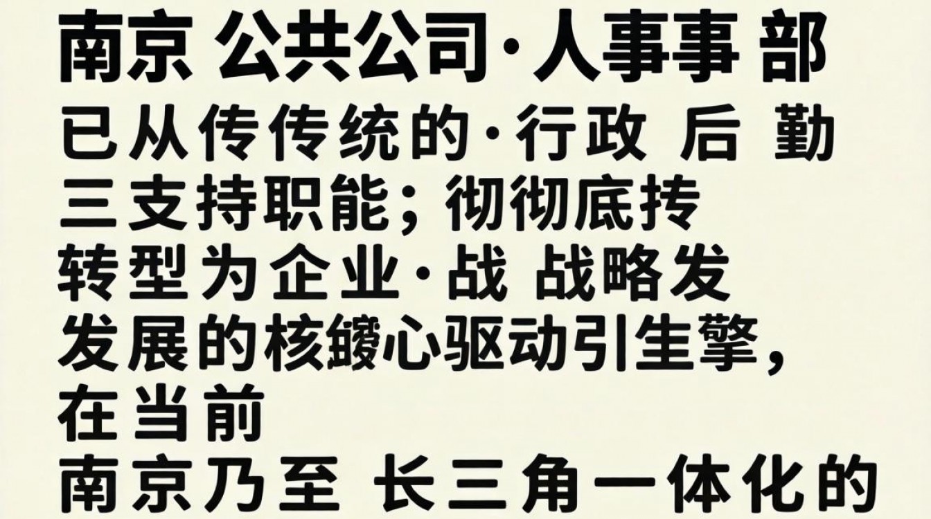 南京公司人事部主要负责什么工作?人事专员招聘要求高吗?-图3 南京公司人事部主要负责什么工作?人事专员招聘要求高吗?-图3