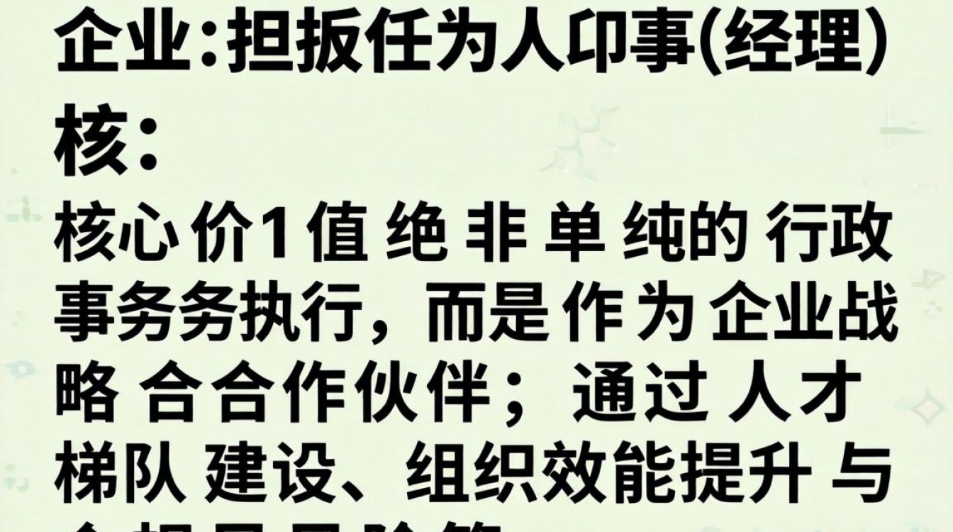 在企业当人事经理好吗?人事经理主要负责什么工作?-图2 在企业当人事经理好吗?人事经理主要负责什么工作?-图2