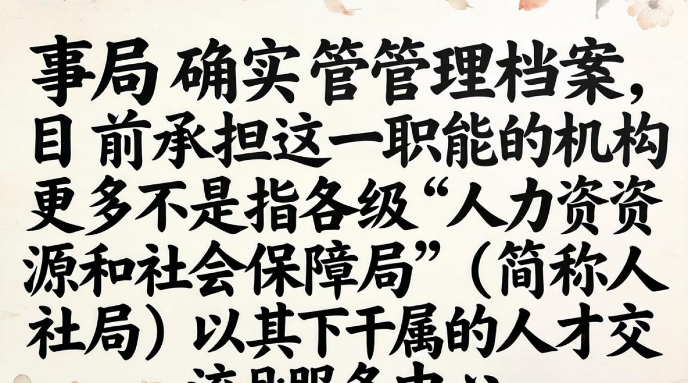 人事局管档案吗?个人档案如何查询与存放全攻略-图3 人事局管档案吗?个人档案如何查询与存放全攻略-图3