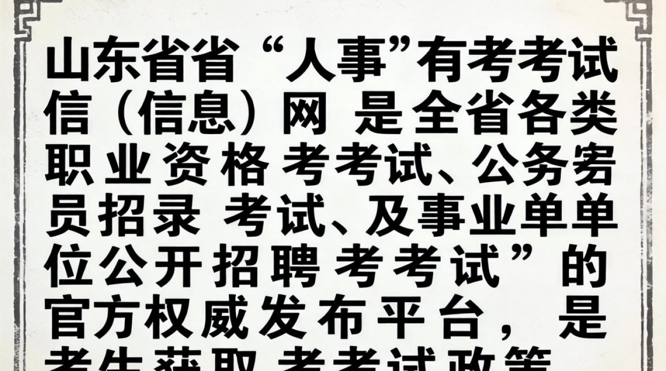 山东人事考信息网官网入口怎么进?山东人事考试报名入口在哪里-图3 山东人事考信息网官网入口怎么进?山东人事考试报名入口在哪里-图3