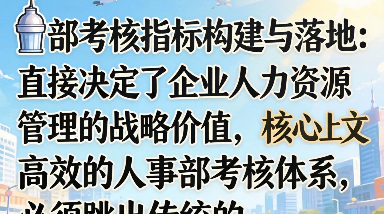 人事部考核指标有哪些,人事部绩效考核标准详解