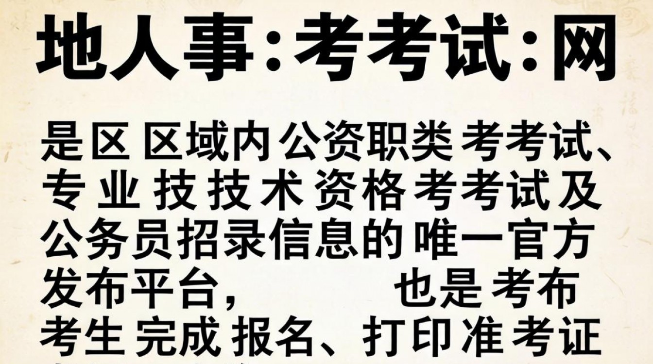 当地人事考试网