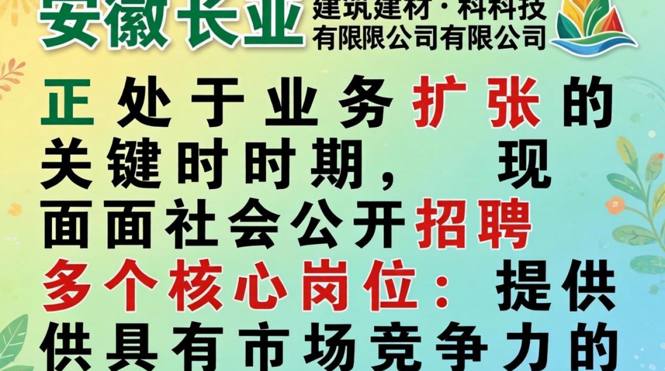 安徽长亚建材最新招聘信息在哪看?安徽长亚建材招人吗?-图2 安徽长亚建材最新招聘信息在哪看?安徽长亚建材招人吗?-图2