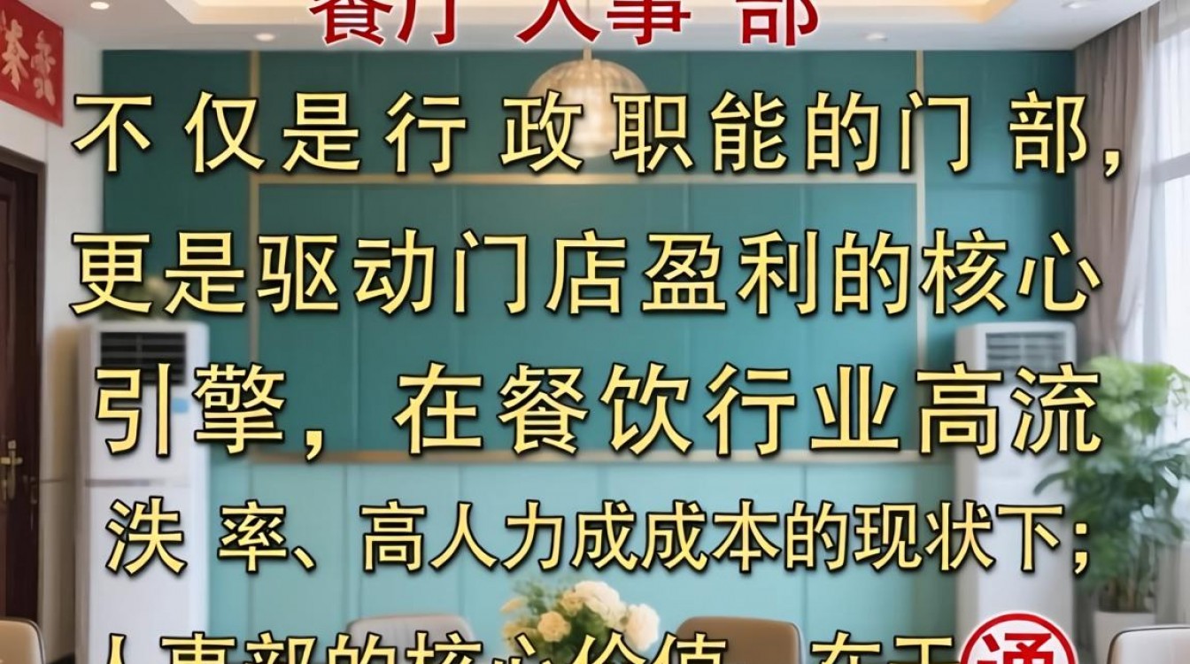 餐厅人事部主要负责什么?餐厅人事部岗位职责是什么