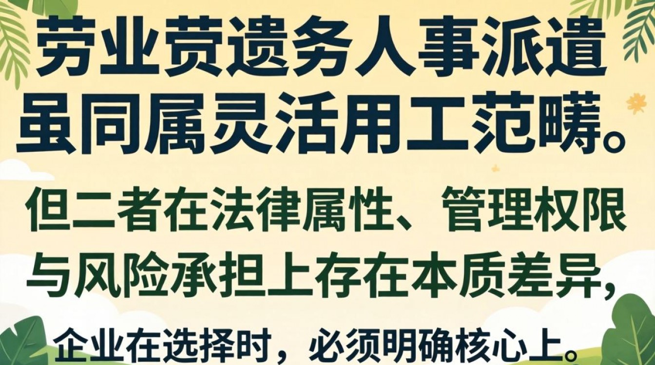 劳务派遣和人事派遣有什么区别？两者是一回事吗-图1