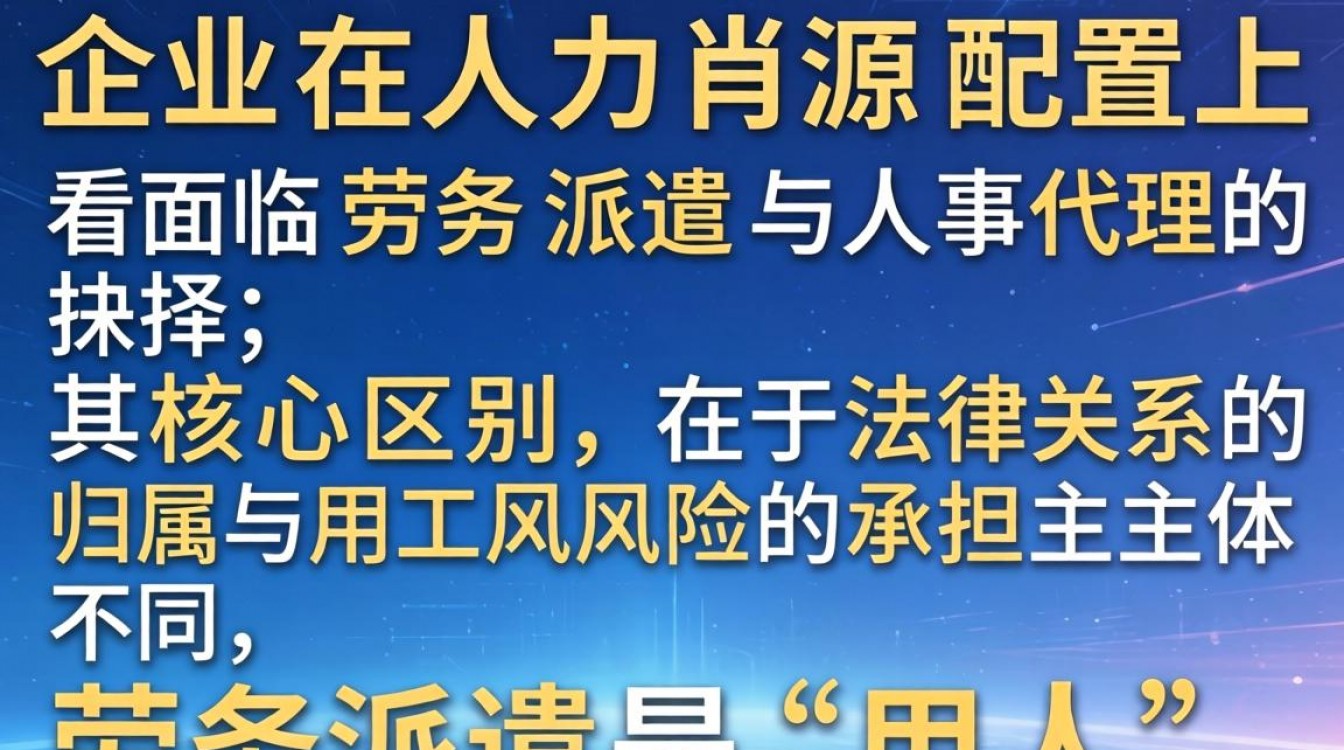 劳务派遣和人事代理有什么区别,收费标准是多少?-图2 劳务派遣和人事代理有什么区别,收费标准是多少?-图2
