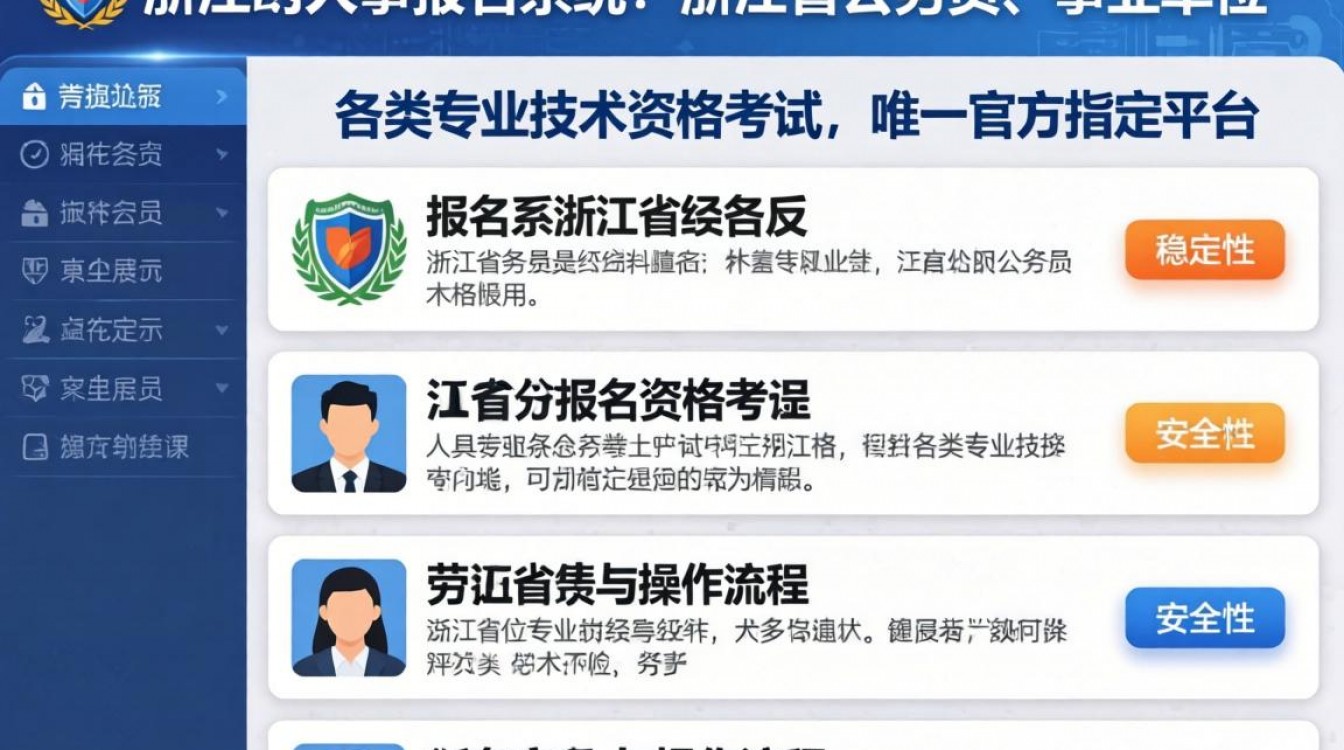 浙江人事报名系统官网入口在哪?浙江人事考试怎么登录?-图2 浙江人事报名系统官网入口在哪?浙江人事考试怎么登录?-图2