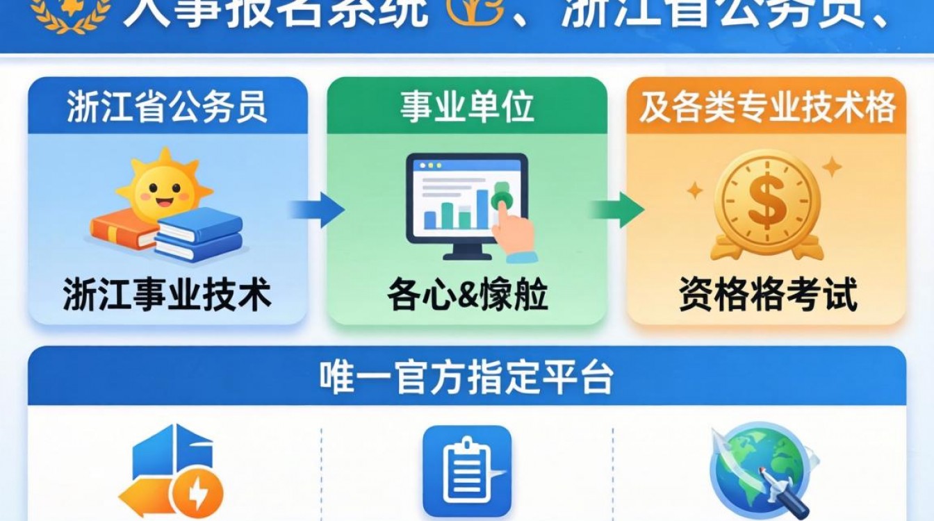 浙江人事报名系统官网入口在哪?浙江人事考试怎么登录?-图3 浙江人事报名系统官网入口在哪?浙江人事考试怎么登录?-图3
