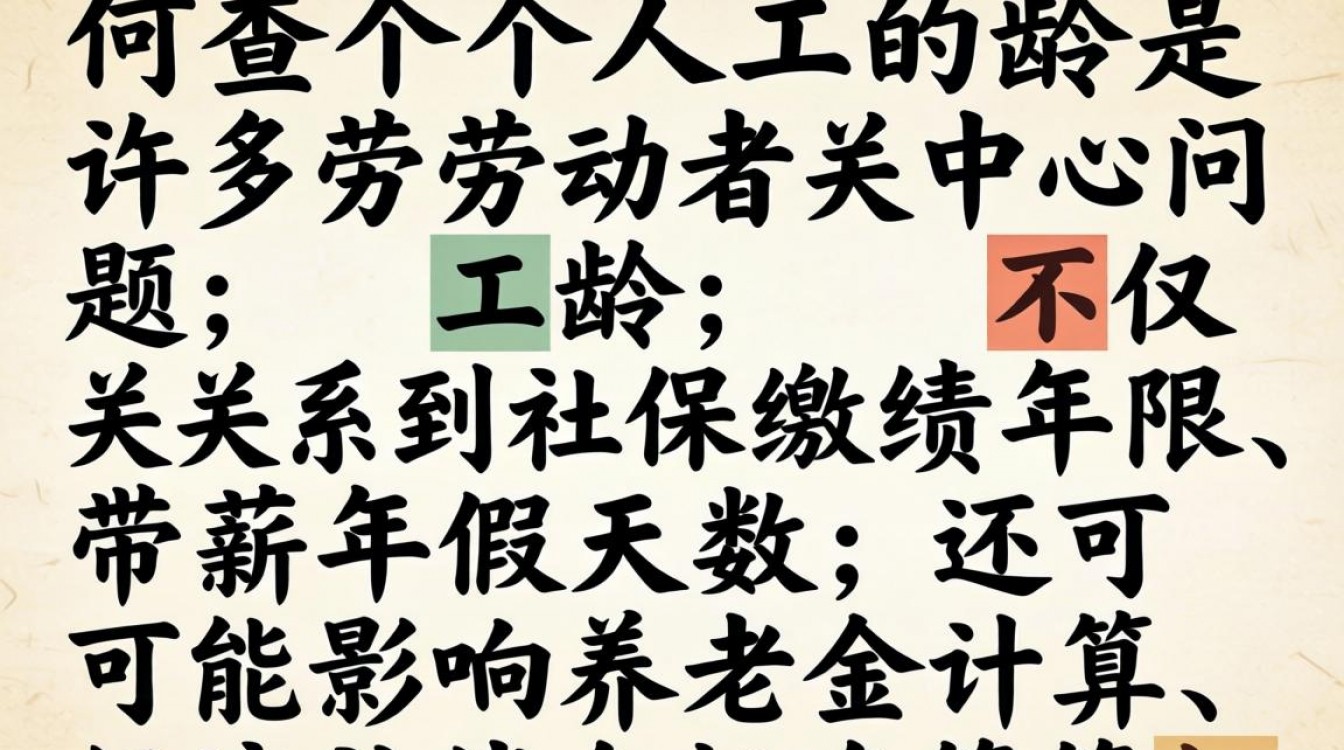 如何查个人工龄?这些方法你都知道吗?-图1 如何查个人工龄?这些方法你都知道吗?-图1