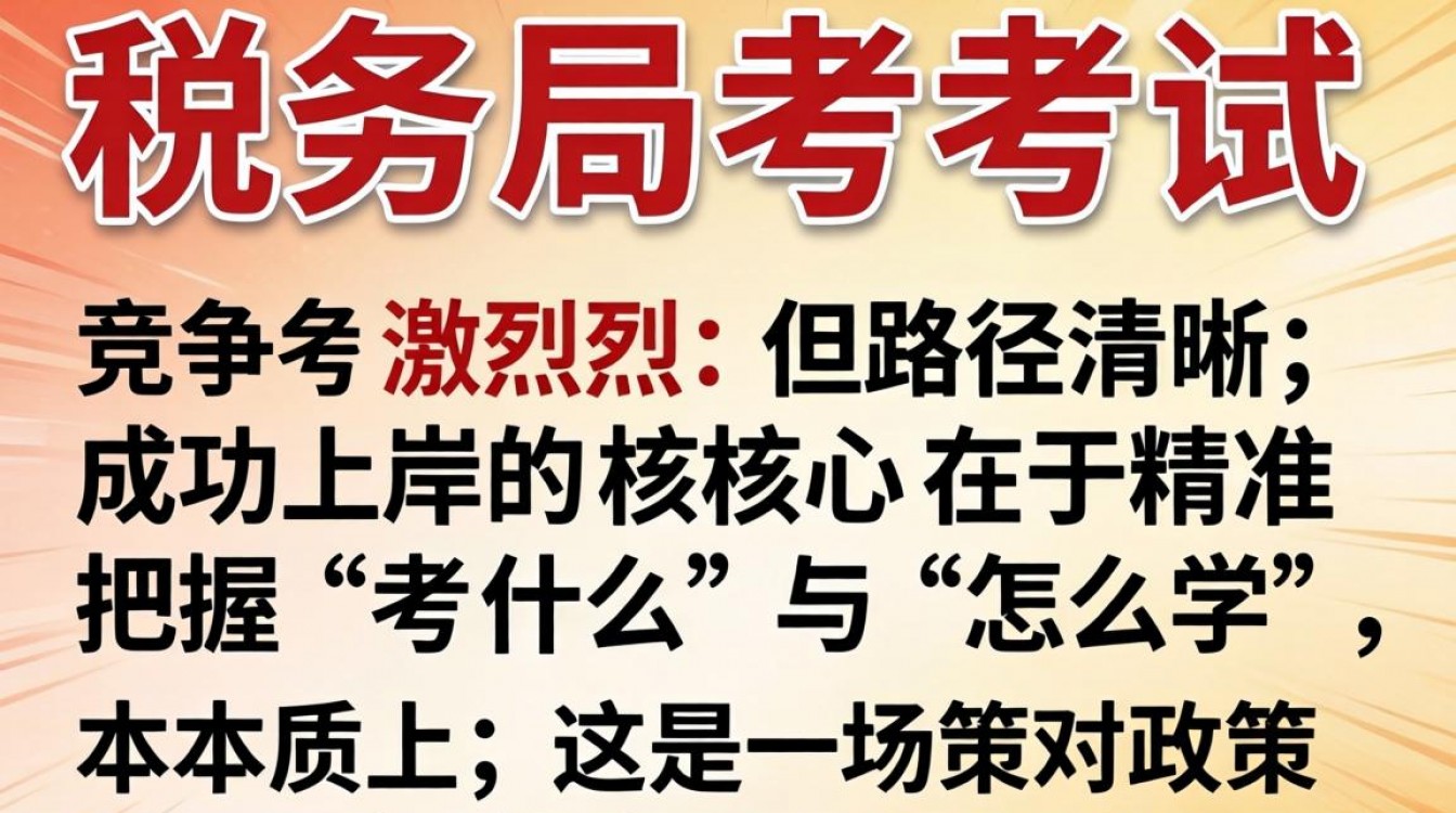 税务局怎么考？报考条件及流程详解-图2