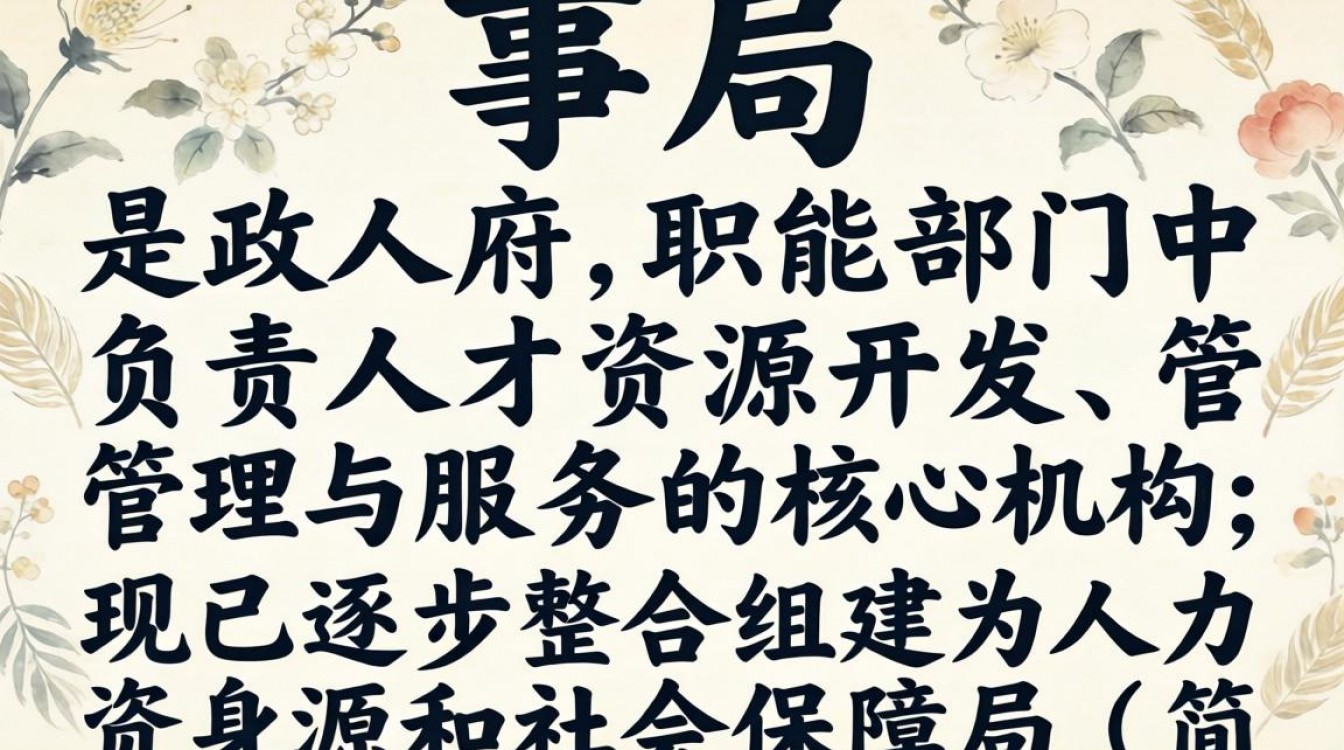 人事局是什么单位?人事局主要负责什么工作?-图2 人事局是什么单位?人事局主要负责什么工作?-图2