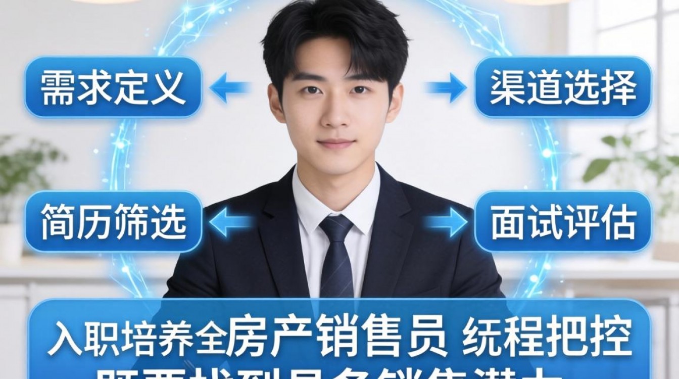 如何高效招聘到优秀房产销售员?关键点在哪里?