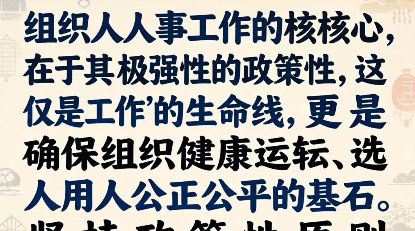 为什么说组织人事工作政策性强,如何做好组织人事工作?-图1 为什么说组织人事工作政策性强,如何做好组织人事工作?-图1