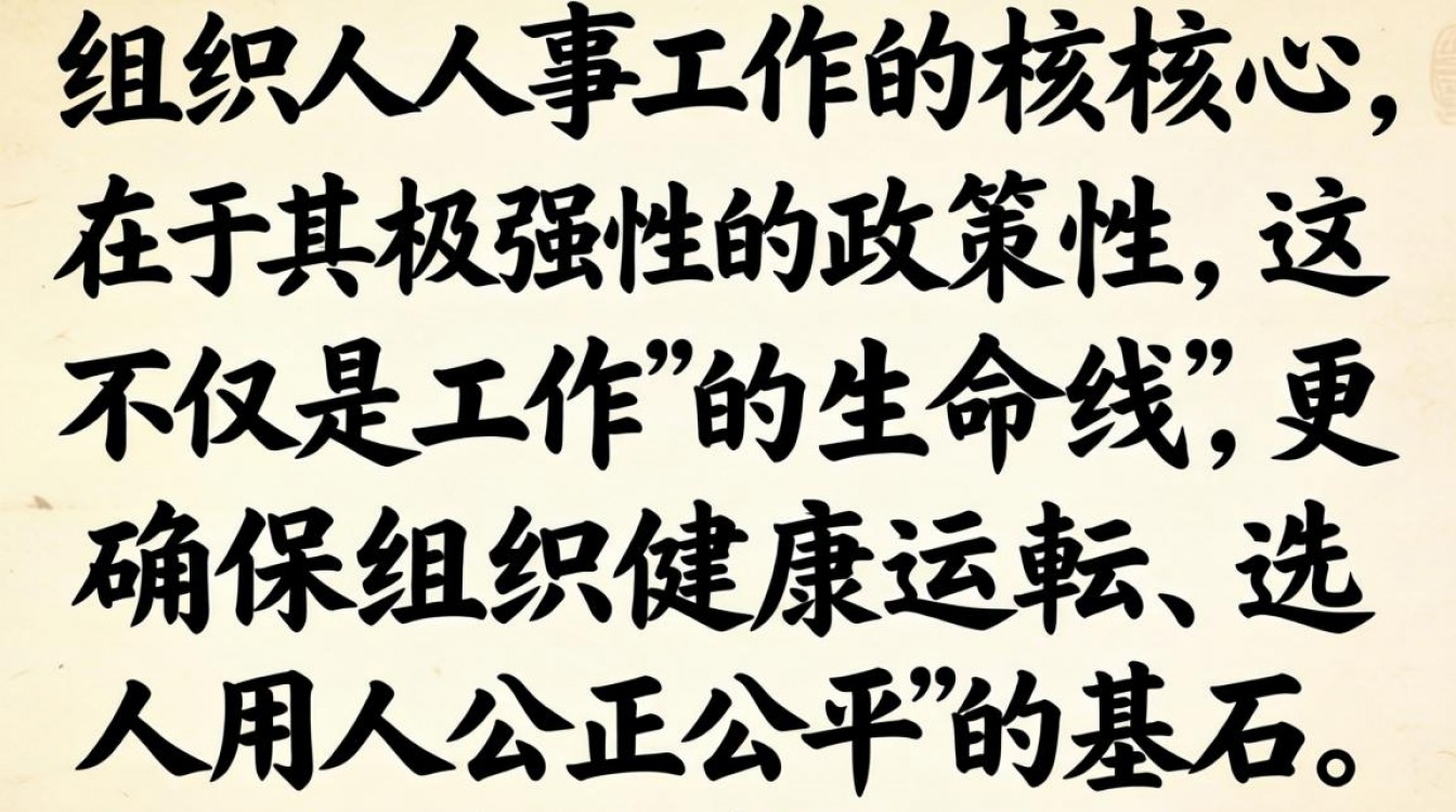 为什么说组织人事工作政策性强,如何做好组织人事工作?-图3 为什么说组织人事工作政策性强,如何做好组织人事工作?-图3