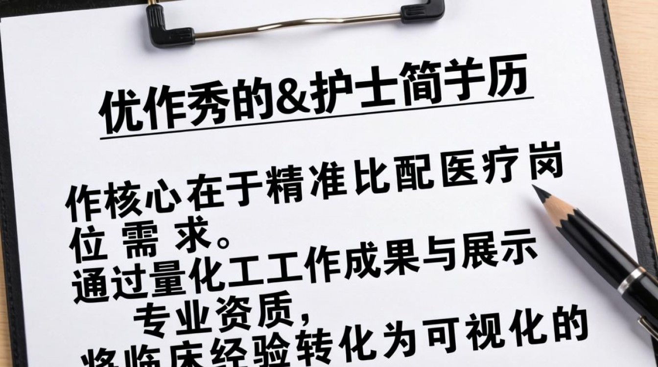 护士怎么做简历?护士简历制作步骤与模板分享