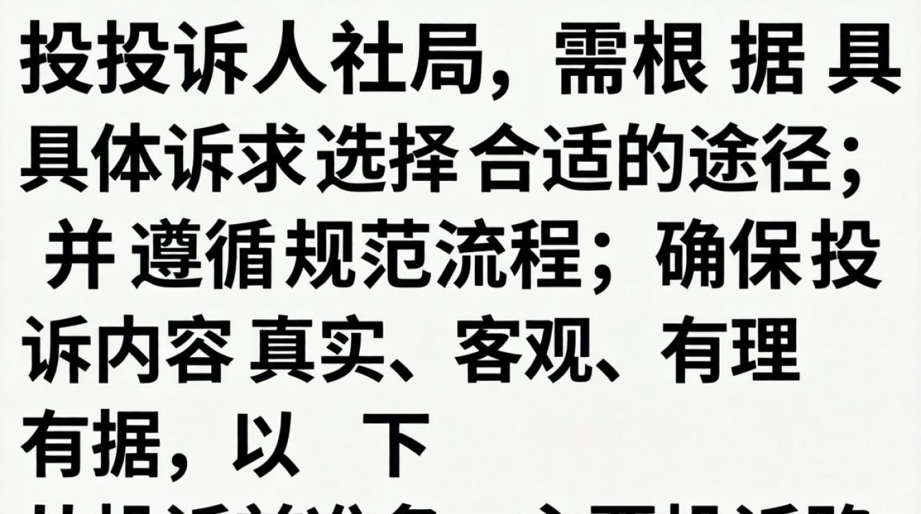 如何投诉人社局?投诉流程、电话、材料全攻略