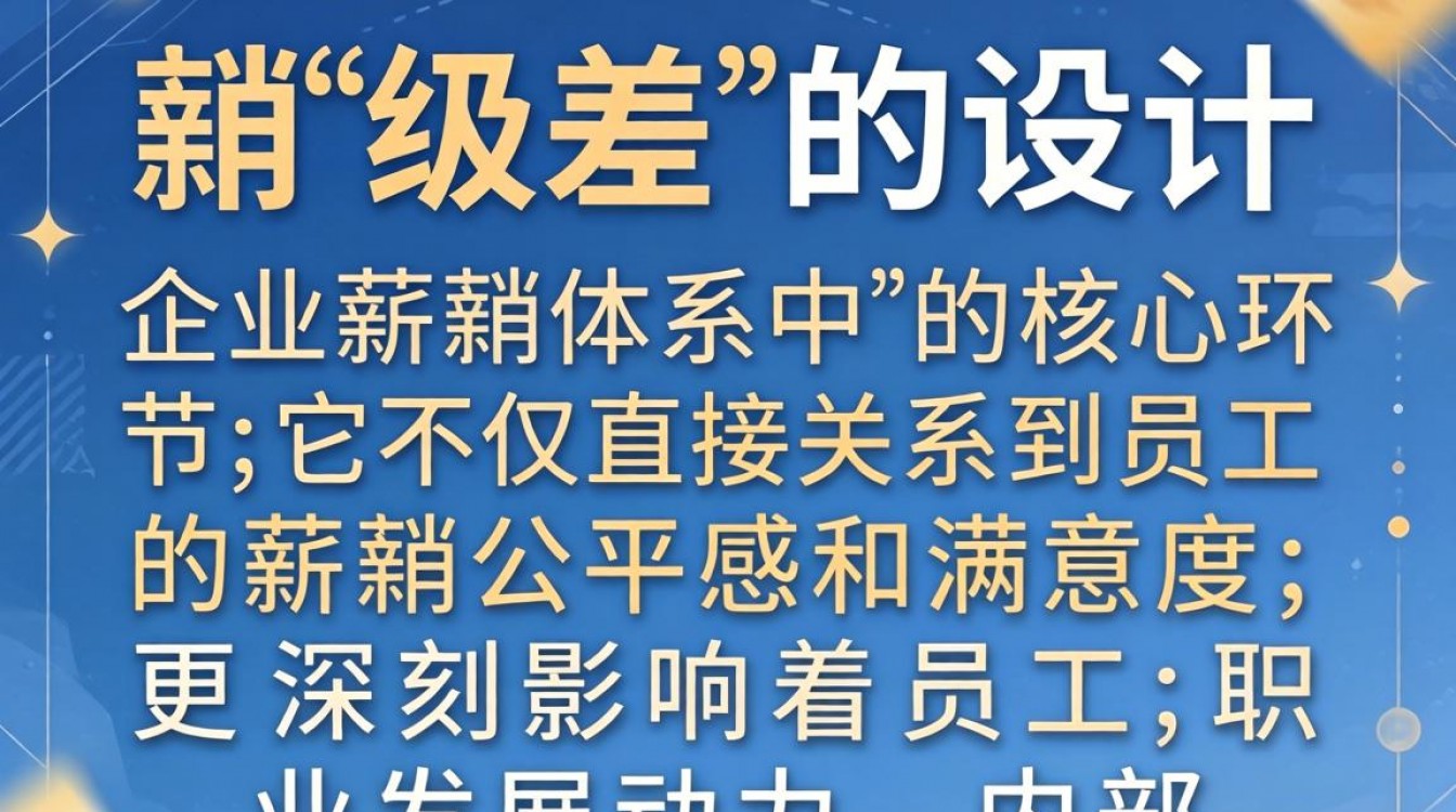 企业薪酬级差怎么设置才合理?员工激励与成本如何平衡?