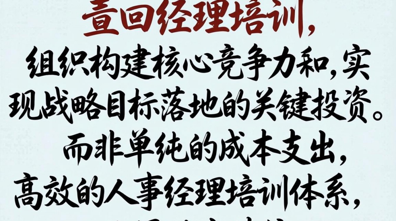 人事经理培训课程有哪些?人事经理培训内容大全-图3 人事经理培训课程有哪些?人事经理培训内容大全-图3