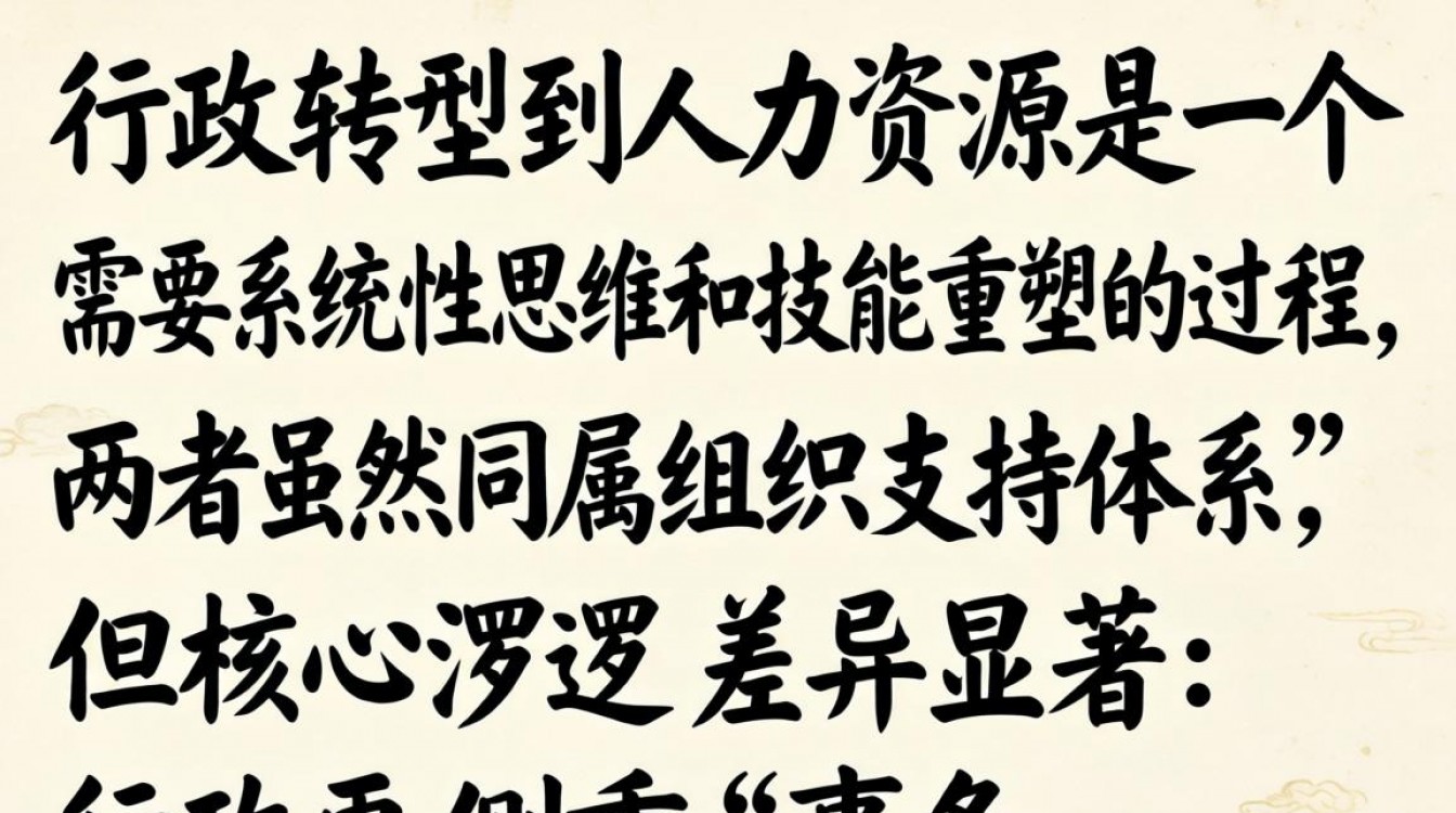 行政转人力难吗?行政转行人力资源需要哪些核心能力?-图2 行政转人力难吗?行政转行人力资源需要哪些核心能力?-图2
