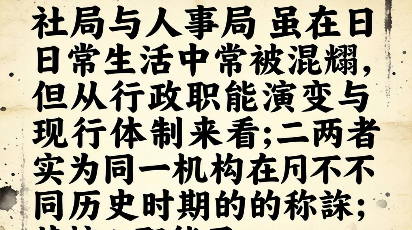 人社局和人事局有什么区别?人社局主要职能是什么?-图3 人社局和人事局有什么区别?人社局主要职能是什么?-图3