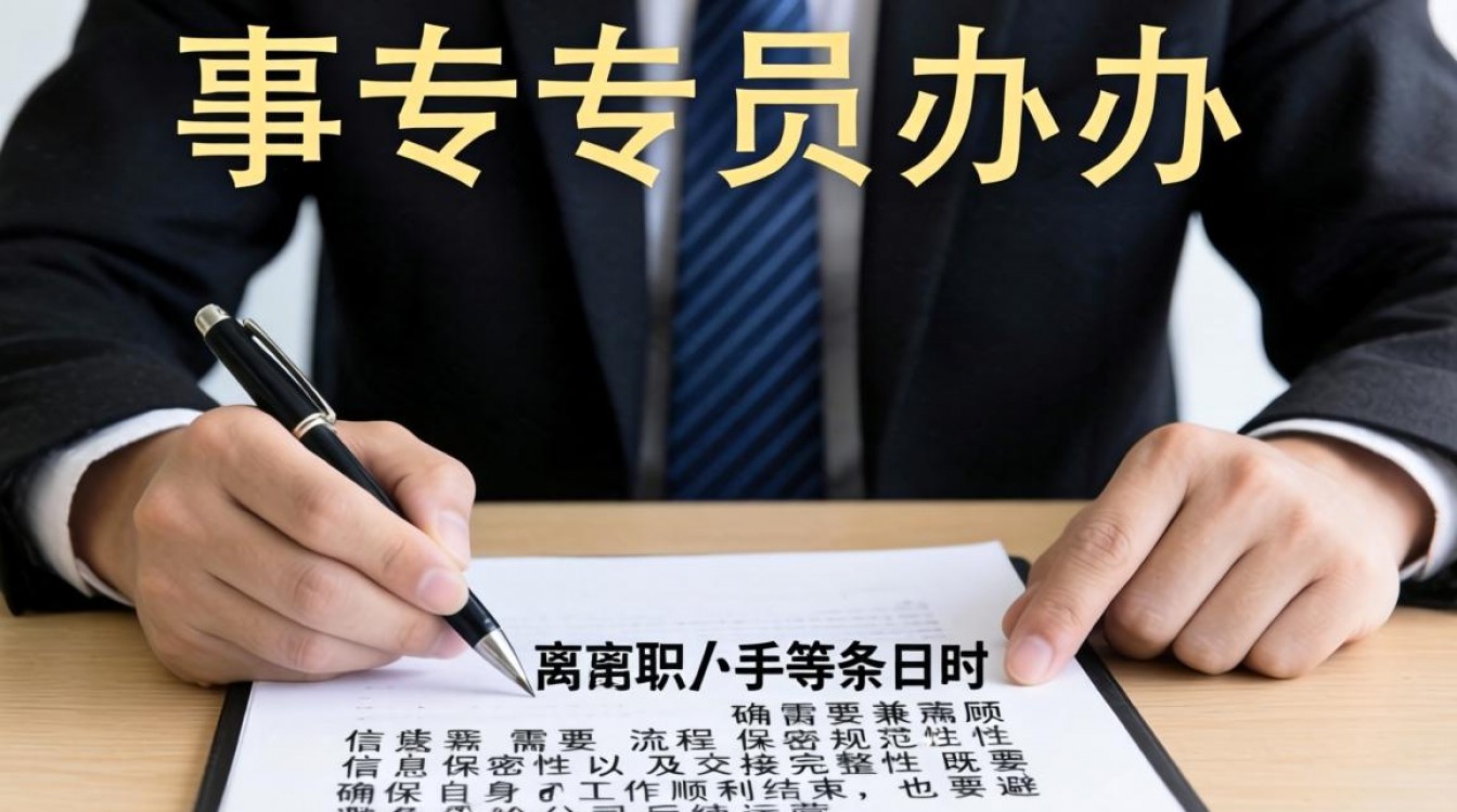 人事专员办理离职时，交接清单和注意事项有哪些？人事离职交接清单模板-图1