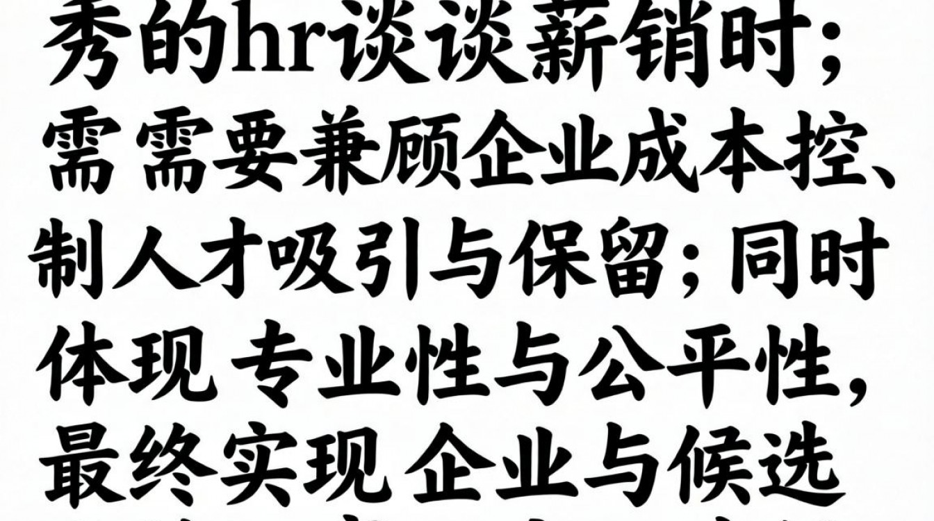 优秀的hr谈薪酬时,如何平衡候选人期望与企业预算?