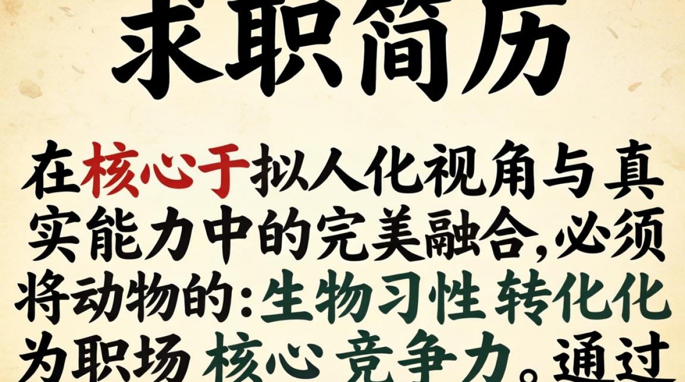 动物求职简历怎么写？动物简历模板范文大全-图2
