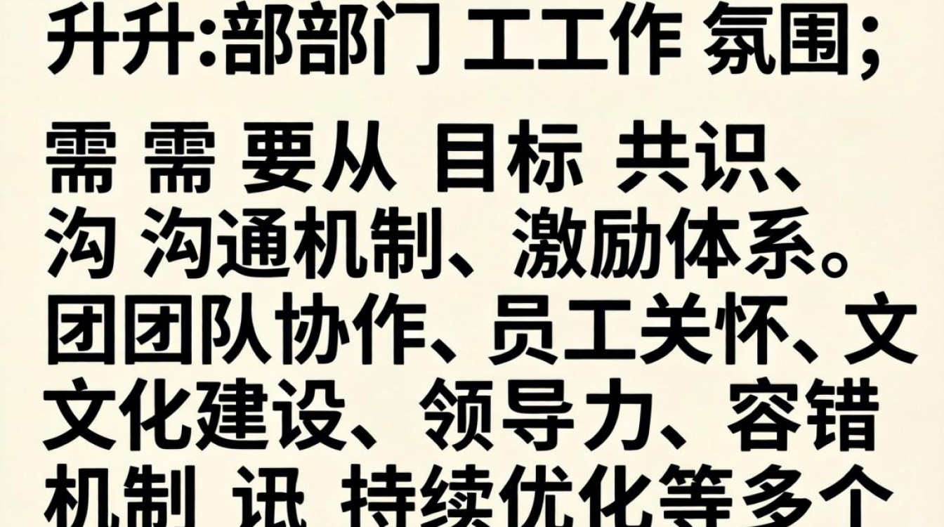 如何提高部门工作氛围?这3个方法让团队凝聚力翻倍!