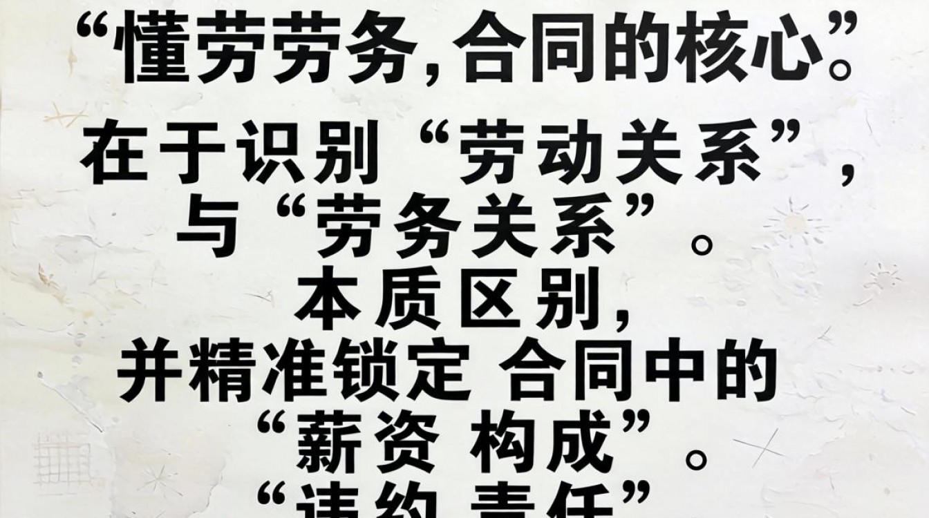 如何读懂劳务合同?劳务合同有哪些陷阱需要注意?-图2 如何读懂劳务合同?劳务合同有哪些陷阱需要注意?-图2