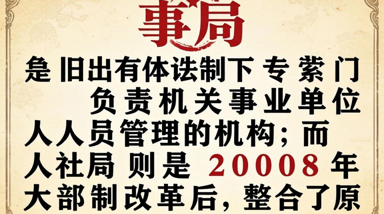 人事局和人社局的区别是什么?人事局人社局有什么不同-图3 人事局和人社局的区别是什么?人事局人社局有什么不同-图3