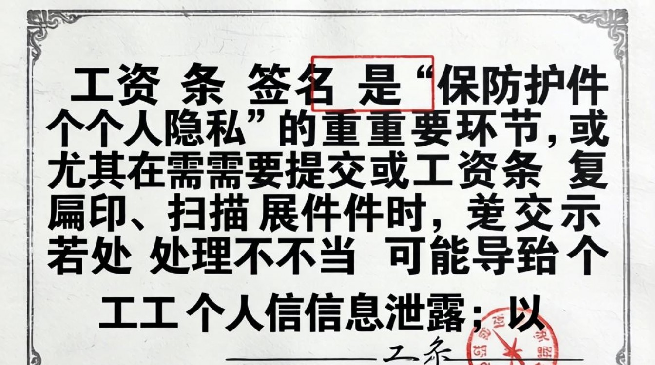 工资条签名怎么遮挡才安全?工资条怎么遮挡签名不被盗用-图1 工资条签名怎么遮挡才安全?工资条怎么遮挡签名不被盗用-图1