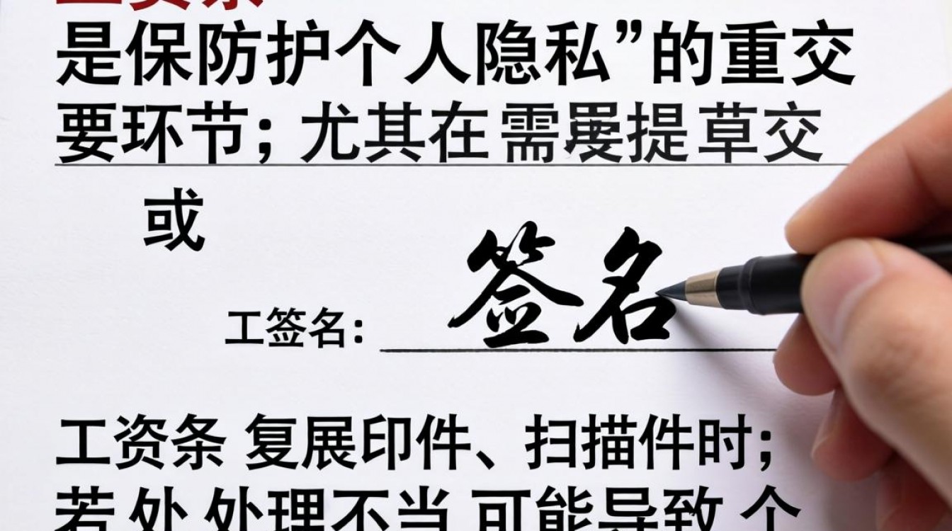 工资条签名怎么遮挡才安全?工资条怎么遮挡签名不被盗用-图3 工资条签名怎么遮挡才安全?工资条怎么遮挡签名不被盗用-图3