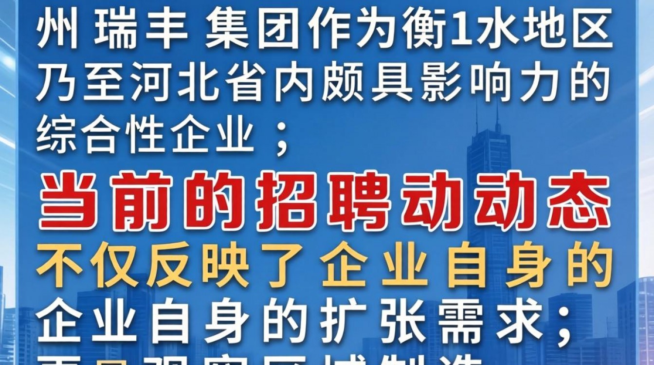 深州瑞丰集团招聘信息