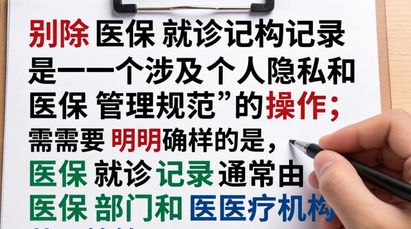 如何彻底删除医保就诊记录?个人隐私保护方法有哪些?-图1 如何彻底删除医保就诊记录?个人隐私保护方法有哪些?-图1