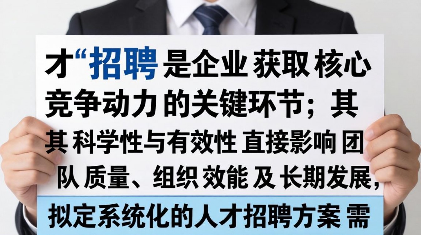 如何拟定人才招聘方案才能精准吸引目标候选人?-图1 如何拟定人才招聘方案才能精准吸引目标候选人?-图1