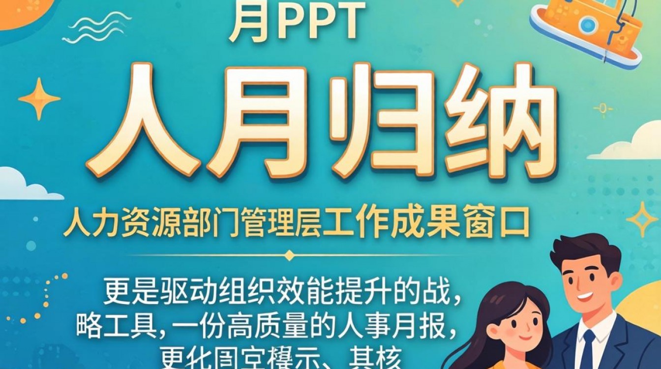 人事月归纳ppt怎么做?人事月度工作归纳ppt模板下载-图3 人事月归纳ppt怎么做?人事月度工作归纳ppt模板下载-图3